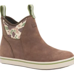 Boots-XTRATUF Leather Ankle Deck Boots for Men