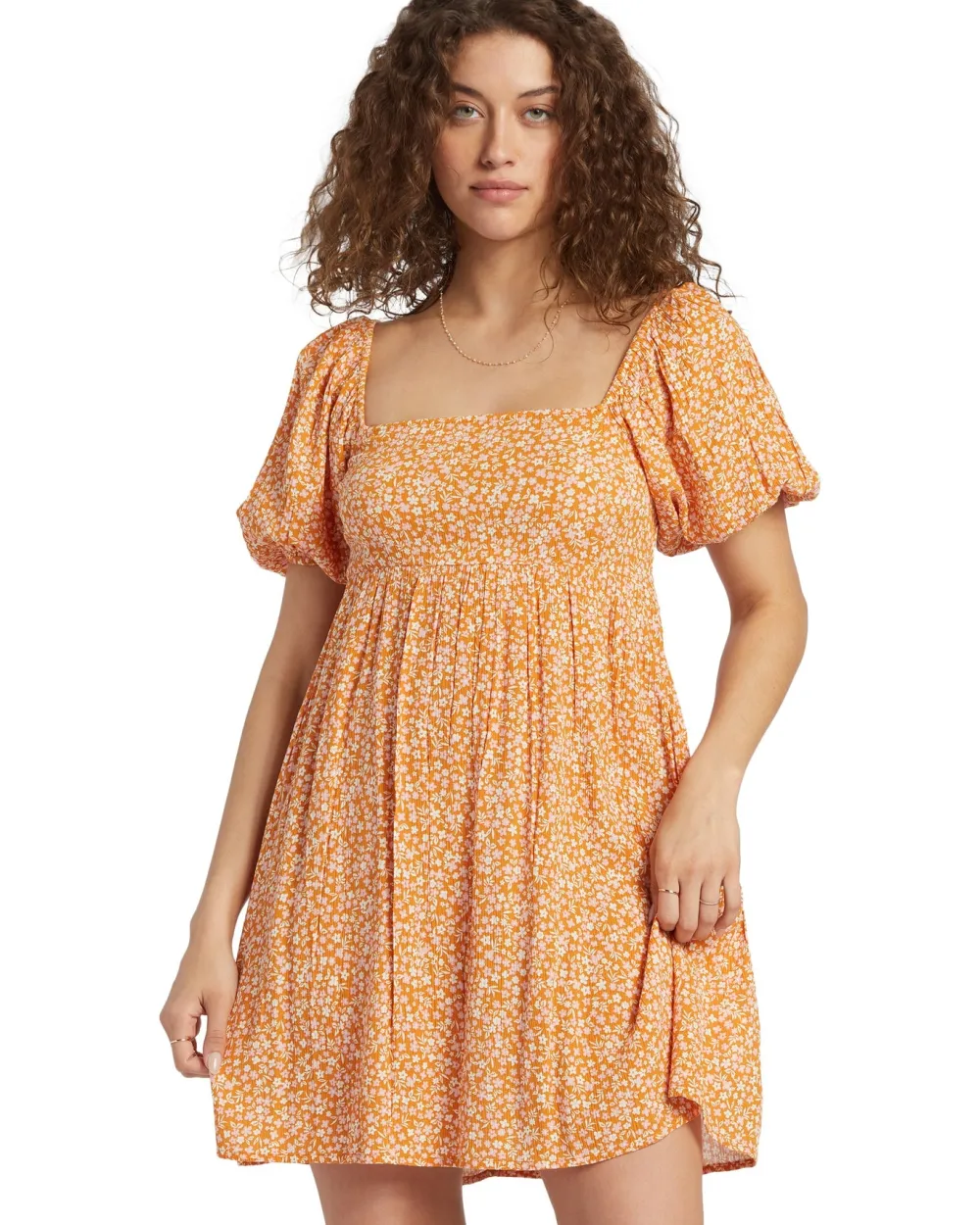 Dresses & Rompers-Billabong Lil Dreamer Dress for Women (SALE) Light Sorbet