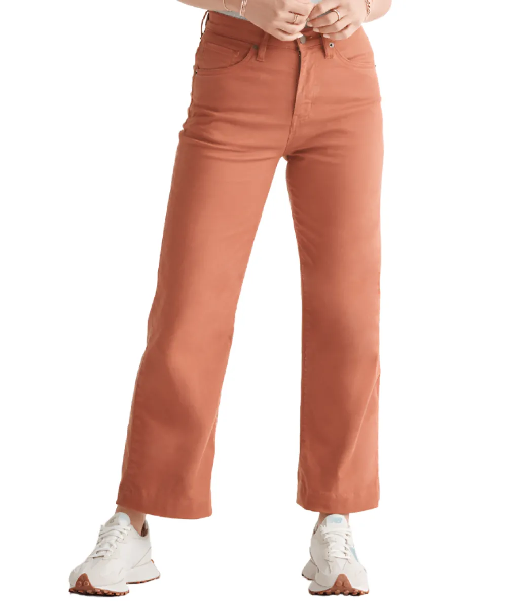Pants-DUER Live Free High Rise Wide Leg for Women (FINAL SALE) Canyon
