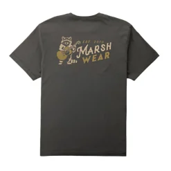 T-Shirts-Marsh Wear Local Music Short-Sleeve T-Shirt Ash