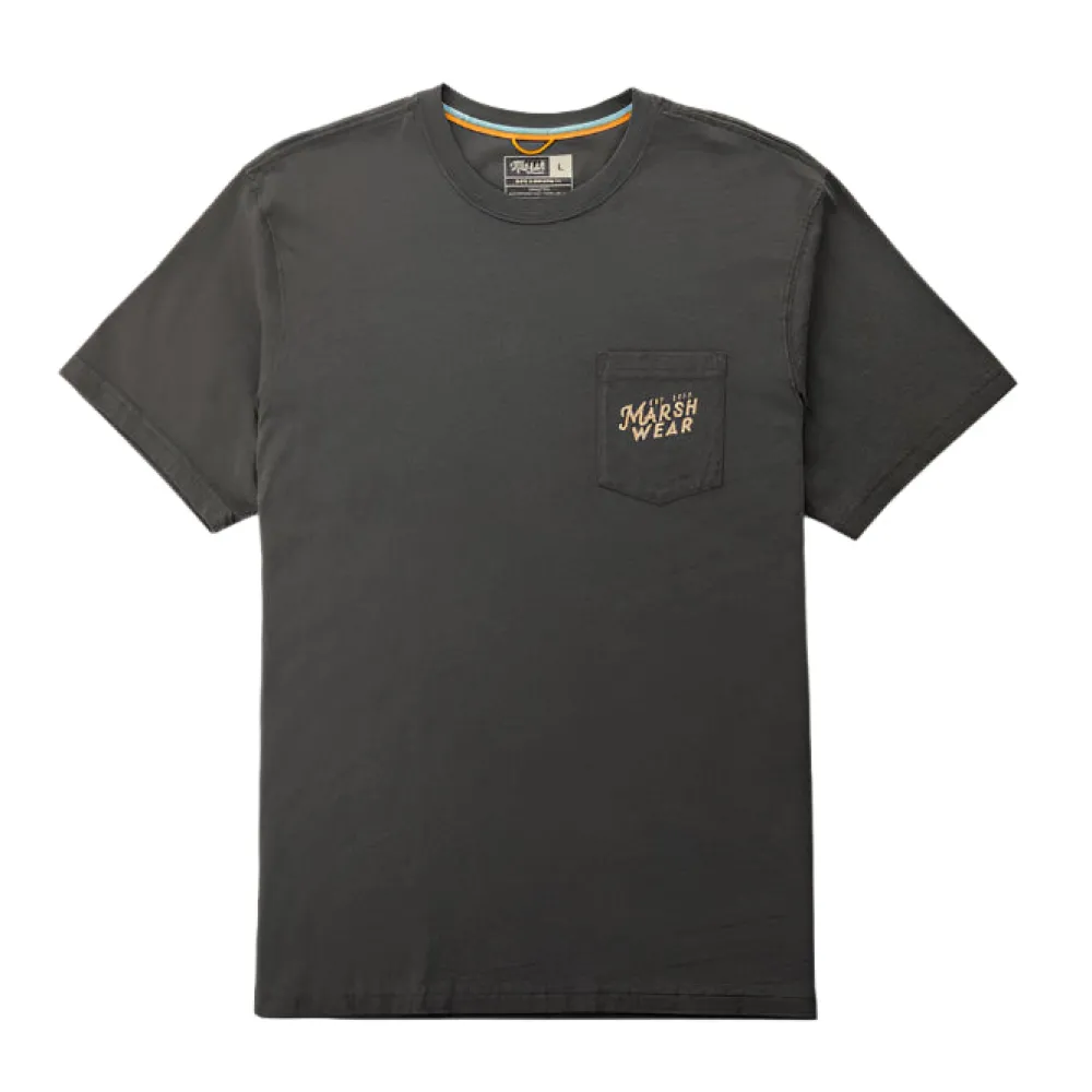T-Shirts-Marsh Wear Local Music Short-Sleeve T-Shirt Ash