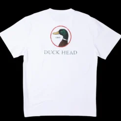T-Shirts|Shirts-Duck Head Logo Short Sleeve T-Shirt for Men