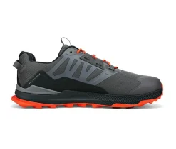 Shoes-Altra Lone Peak All-Weather Low 2 for Men Gray/Orange