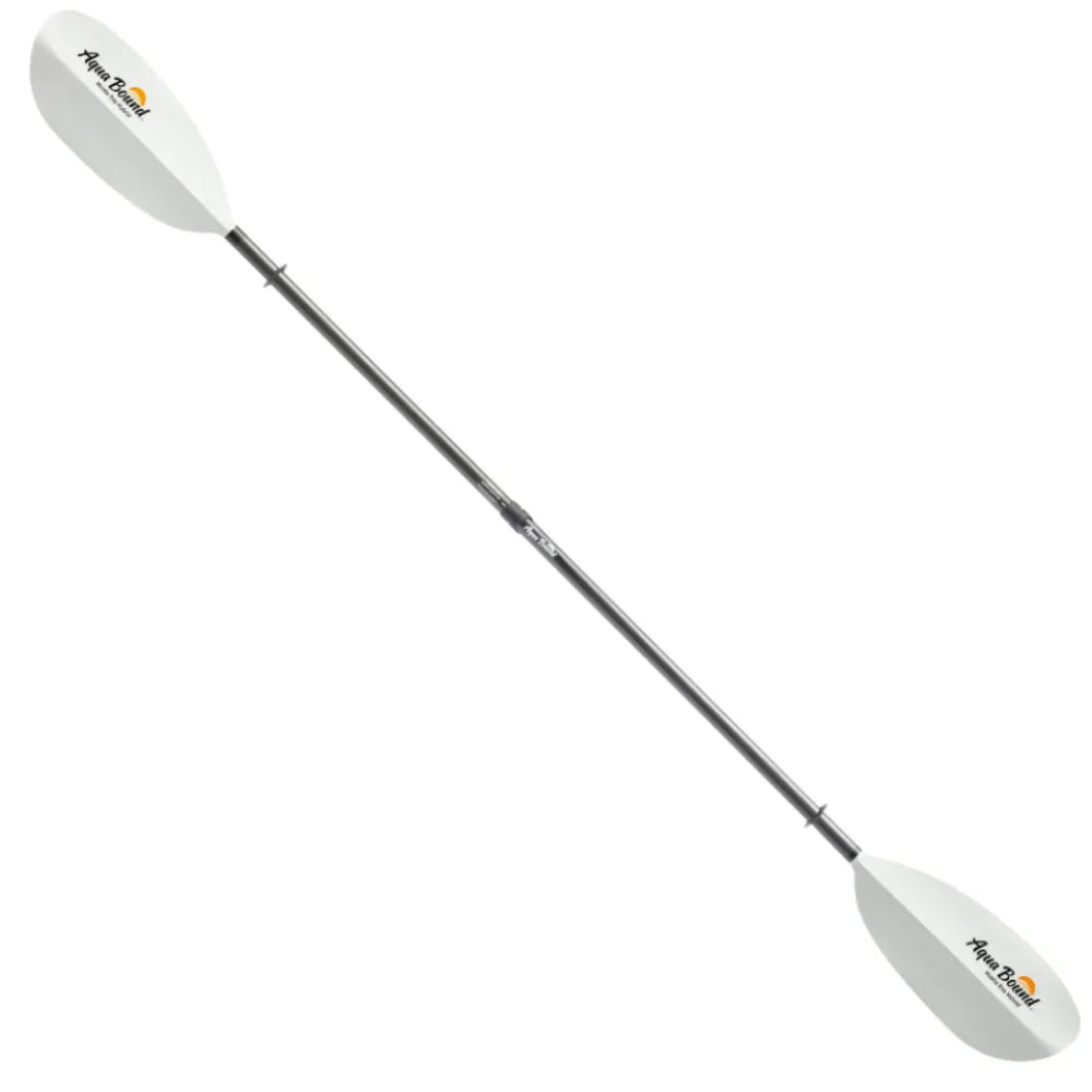 Sup & Kayak-Aqua-Bound Tech Manta Ray Hybrid 2-Piece Versa-Lok Kayak Paddle White