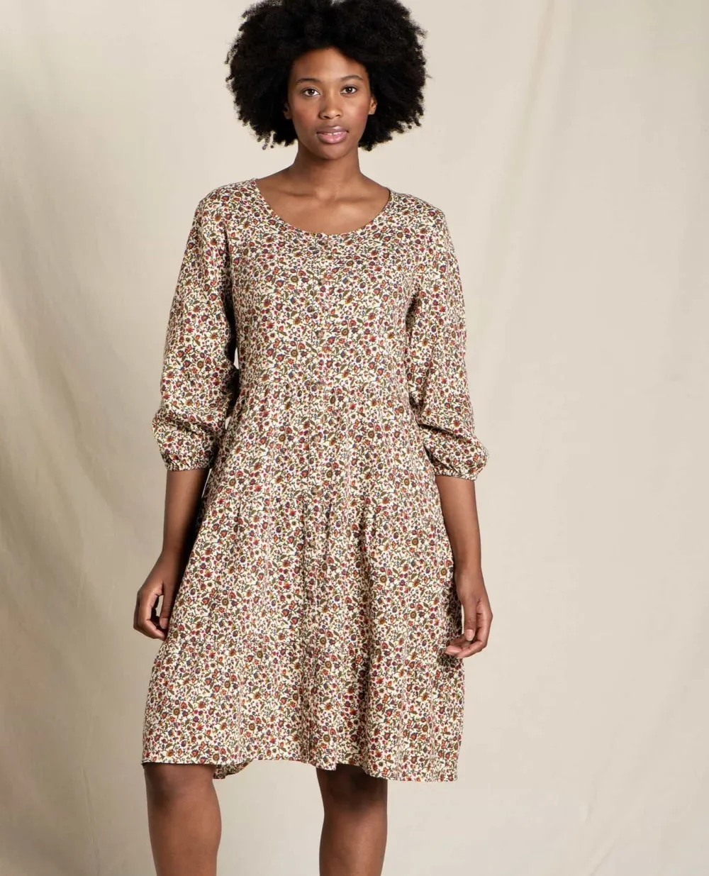 Dresses & Rompers-Toadu0026Co Manzana Tiered Long Sleeve Dress for Women (SALE)