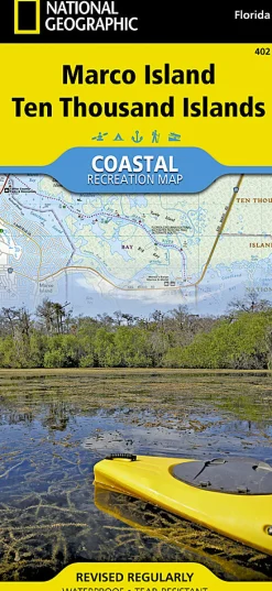 Literature-Trails Illustrated Marco Island, Ten Thousand Islands Map