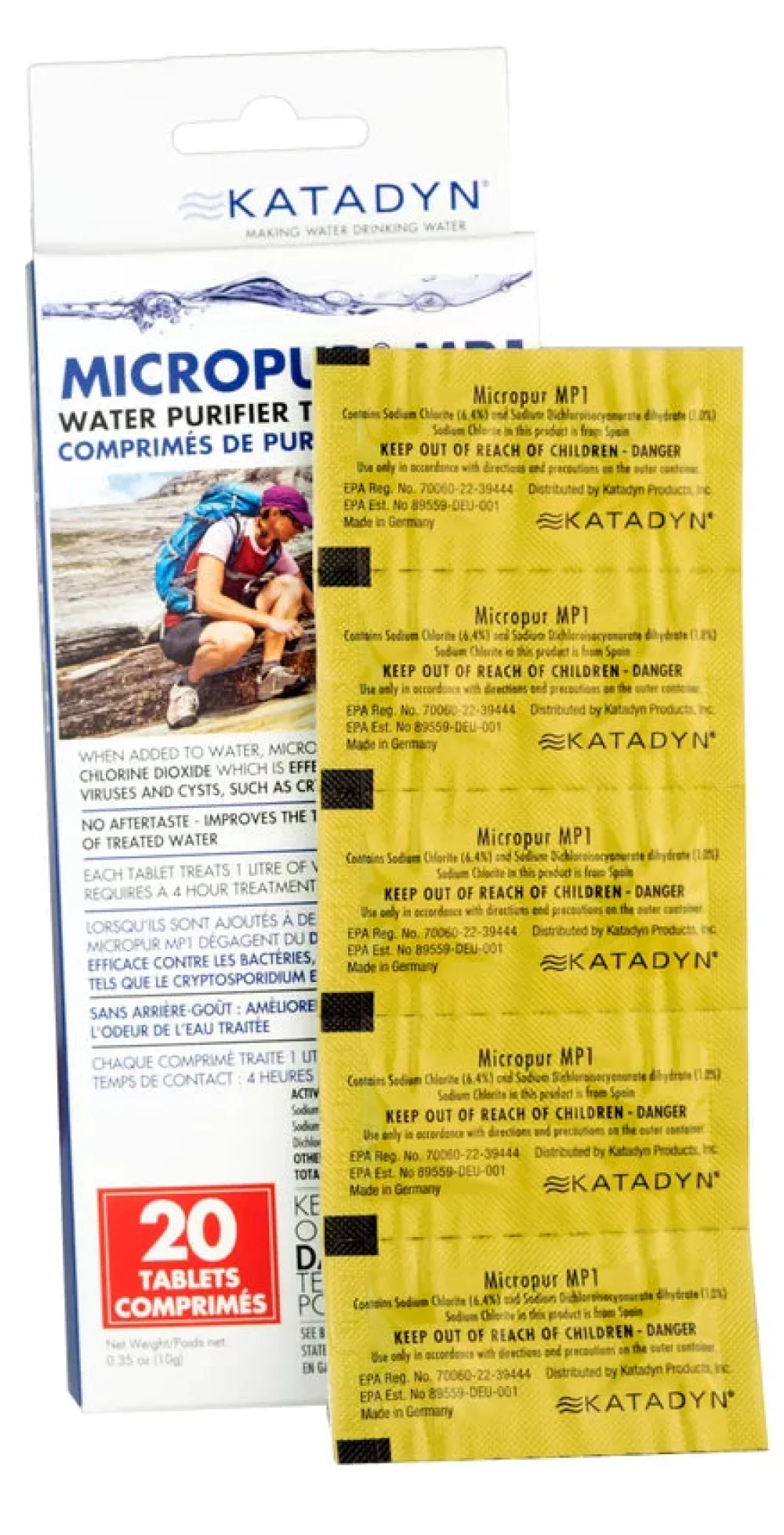 Treatment-Katadyn Micropur M1 Water Purification Tablets