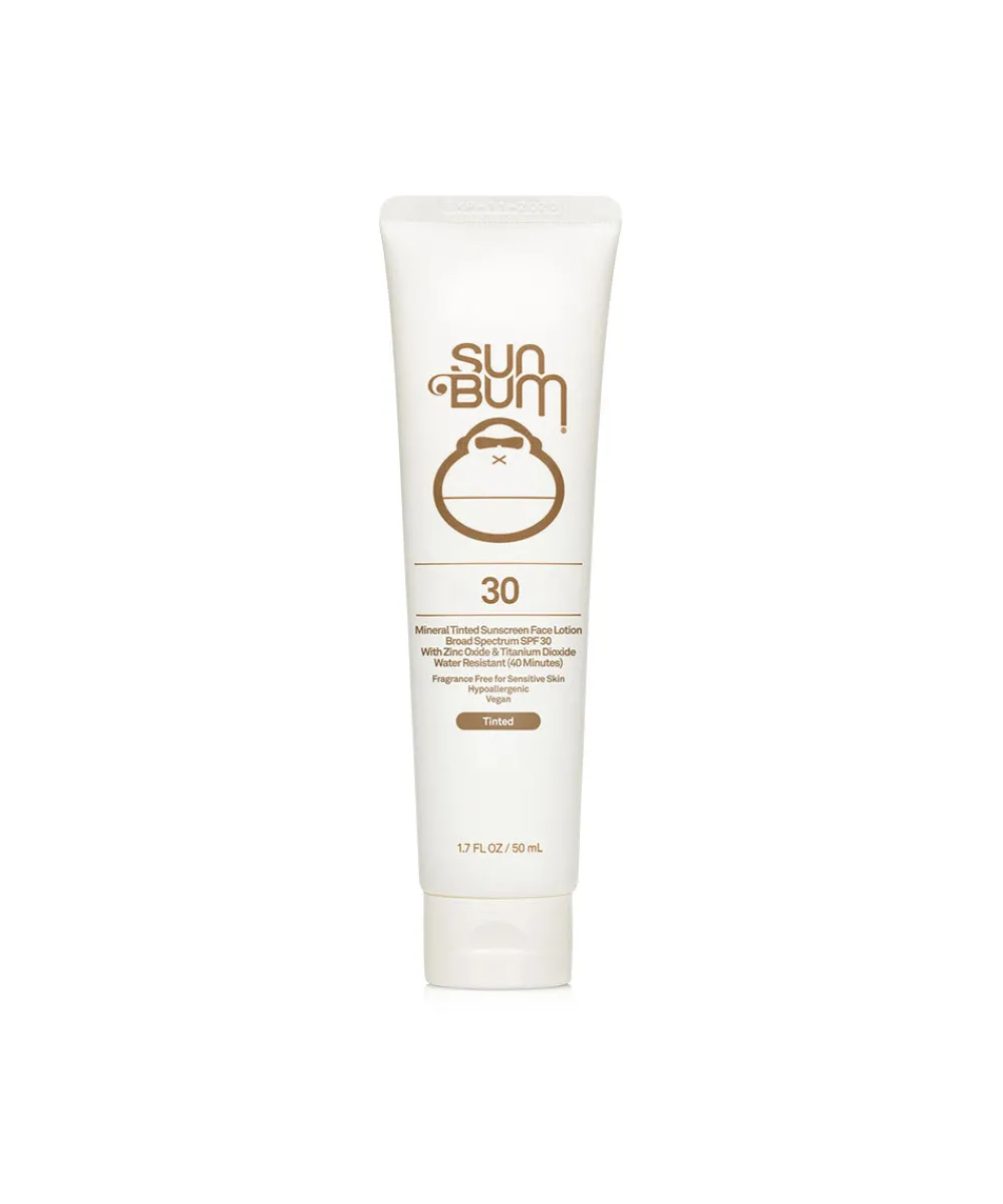 Health & Safety-Sun Bum Mineral SPF 30 Tinted Sunscreen Face Lotion
