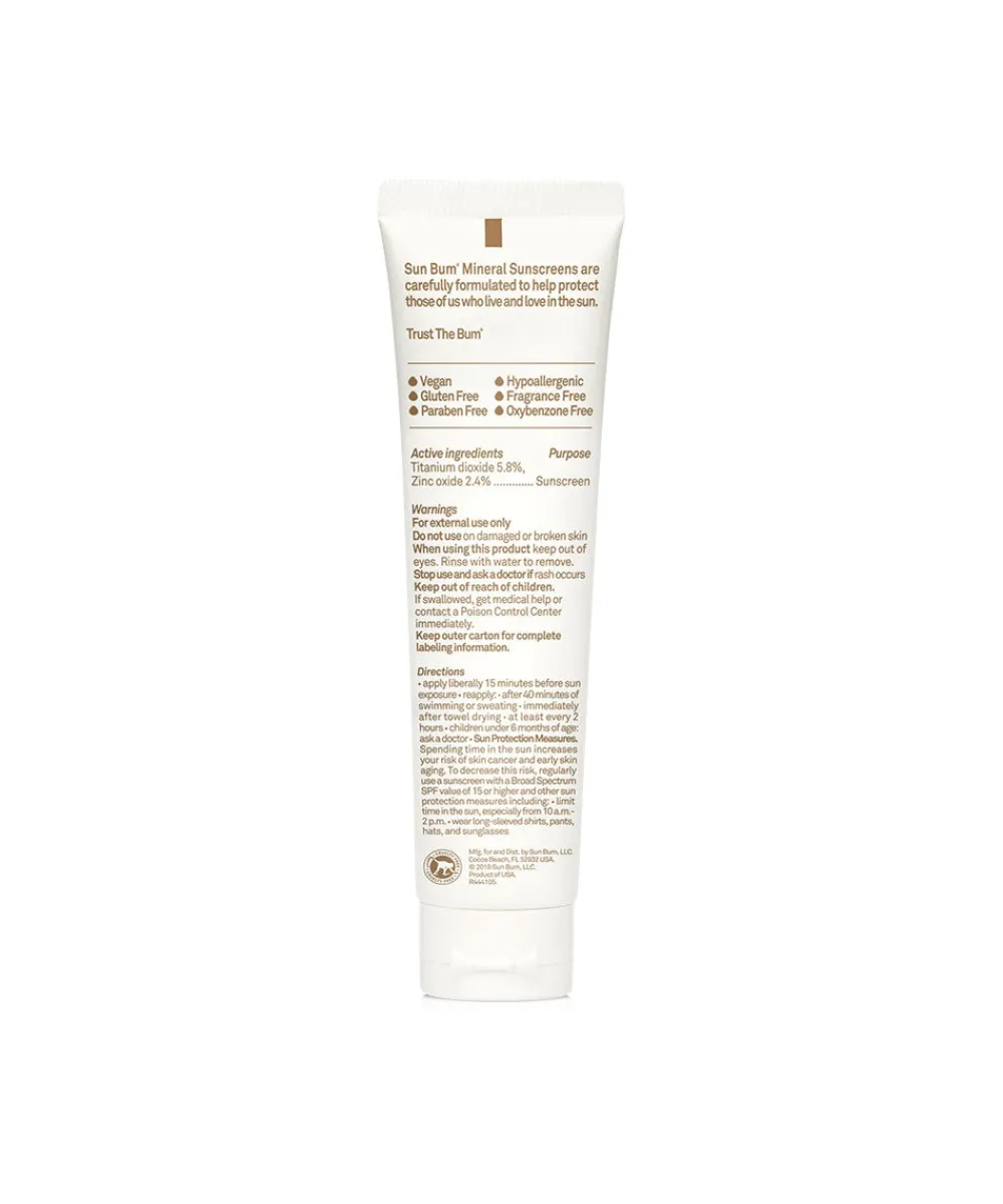 Health & Safety-Sun Bum Mineral SPF 30 Tinted Sunscreen Face Lotion