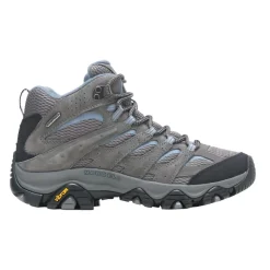 Boots-Merrell Moab 3 Mid Waterproof Boots for Women Granite