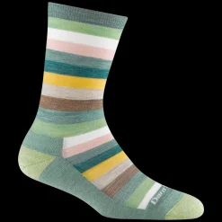 Socks-Darn Tough Mystic Stripe Crew Lightweight Lifestyle Socks for Women