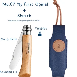 Survival-Opinel No.07 My First with Sheath Beech