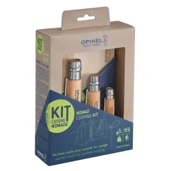 Cookware-Opinel Nomad Cooking Kit Beech