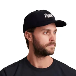 Head & Neckwear|Head & Neckwear-Roark Nomad Strapback Hat Black