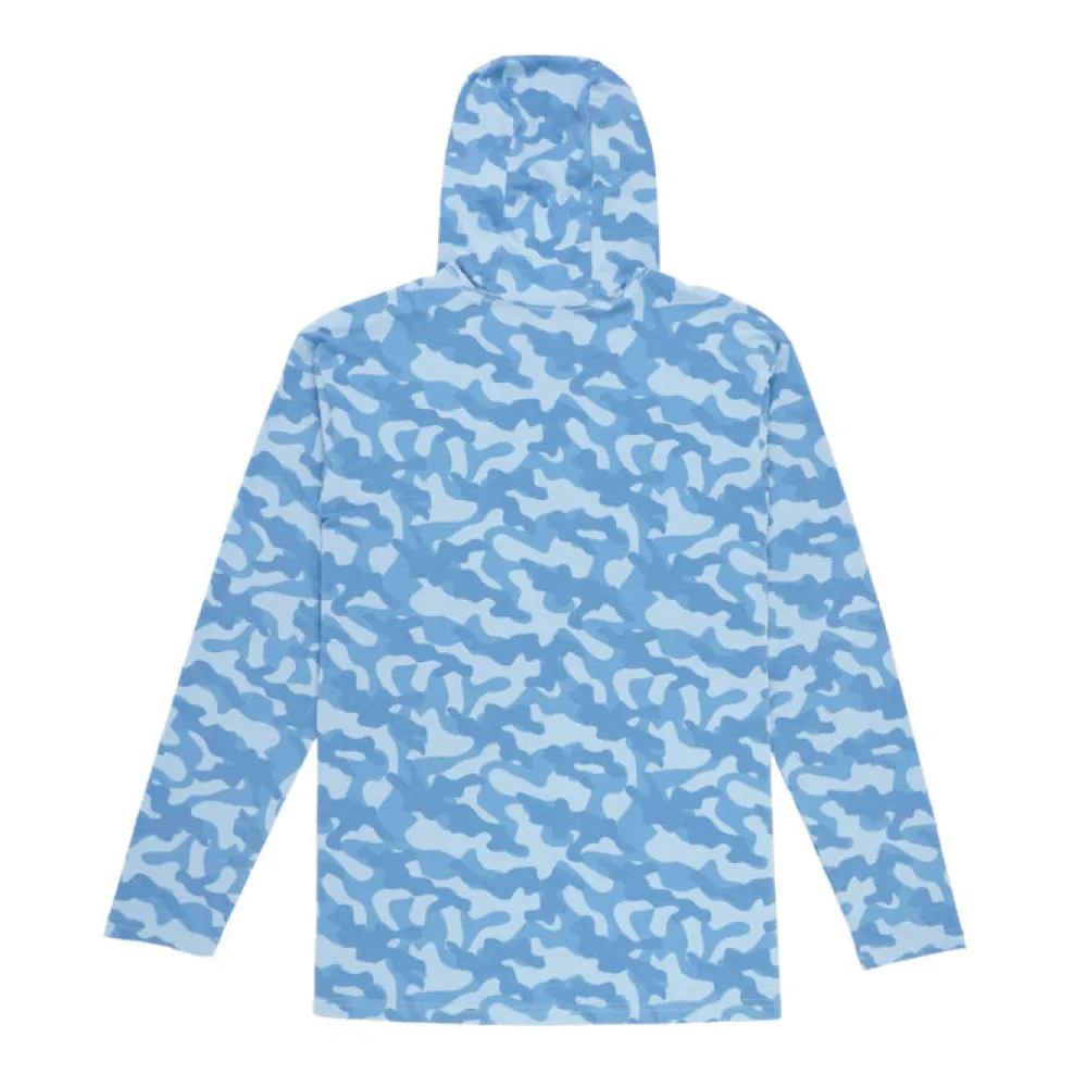 Shirts-AFTCO Ocean Bound Hooded Performance Shirt for Men