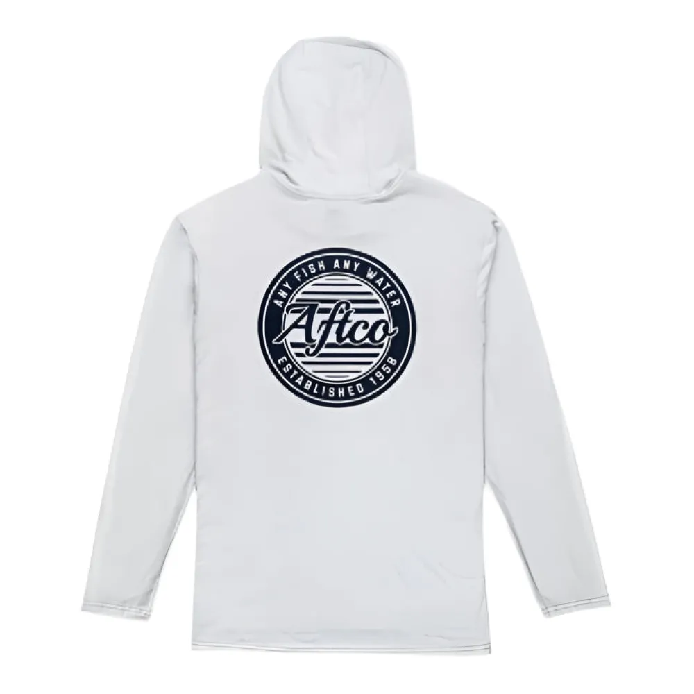 Shirts-AFTCO Ocean Bound Hooded Performance Shirt for Men