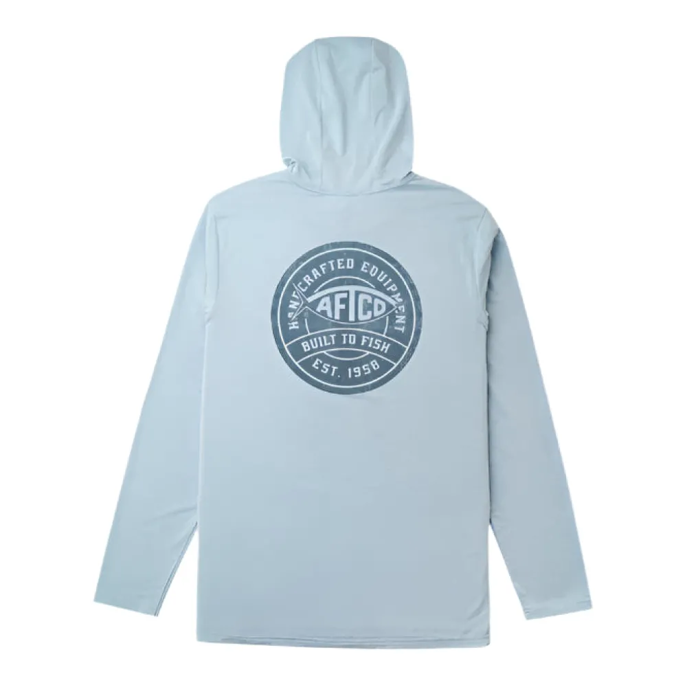 Shirts-AFTCO Ocean Bound Hooded Performance Shirt for Men