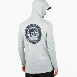 Shirts-AFTCO Ocean Bound Hooded Performance Shirt for Men