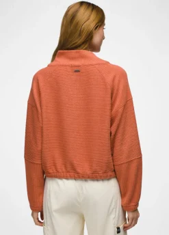 Sweaters & Hoodies-Prana Olivia Long Sleeve (SALE) Terracotta