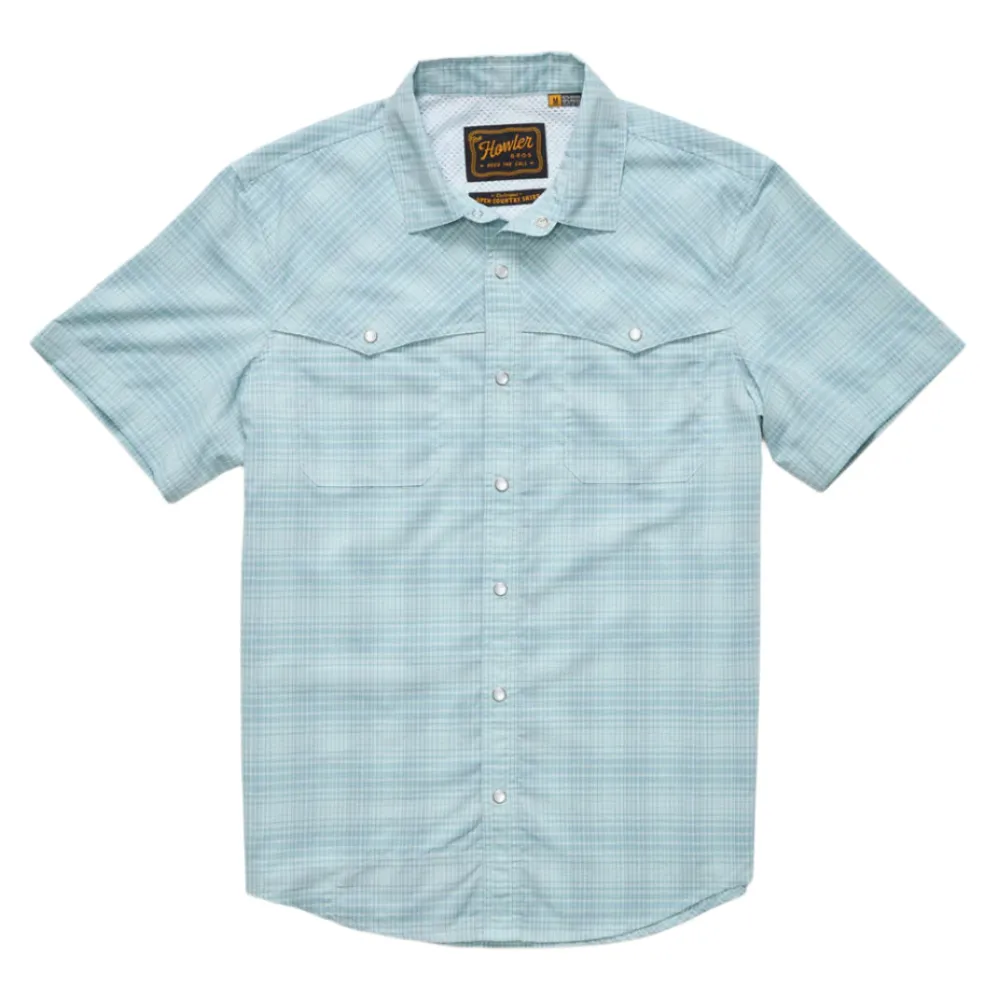 Shirts-Howler Brothers Open Country Short Sleeve Tech Shirt for Men (SALE)