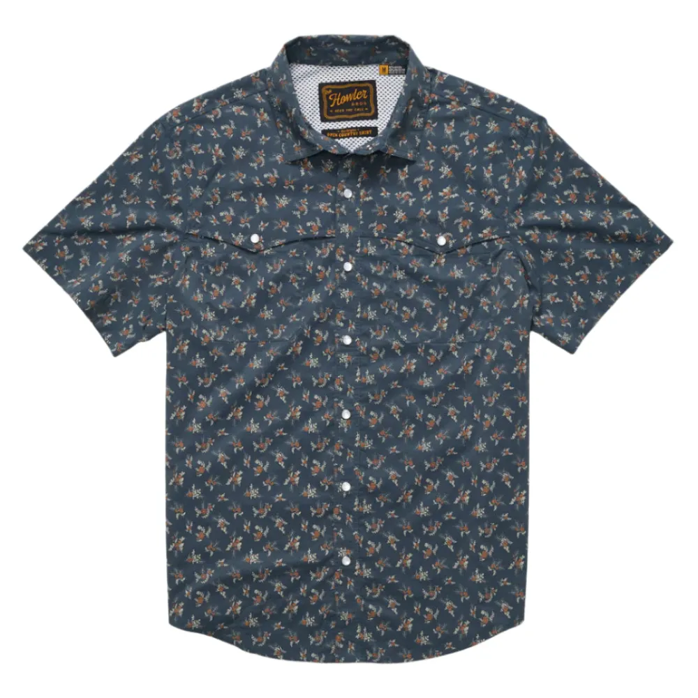 Shirts-Howler Brothers Open Country Short Sleeve Tech Shirt for Men (SALE)