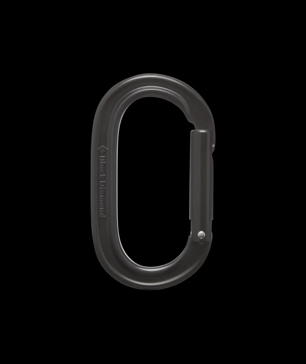 Climbing-Black Diamond Equipment Oval Keylock Carabiner