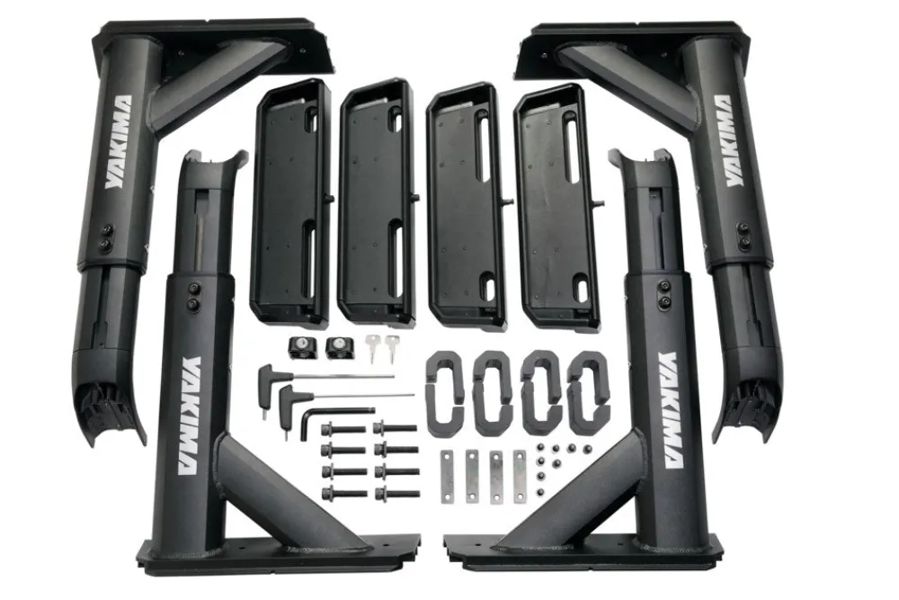 Car Racks & Pads-Yakima Overhaul HD Towers Black