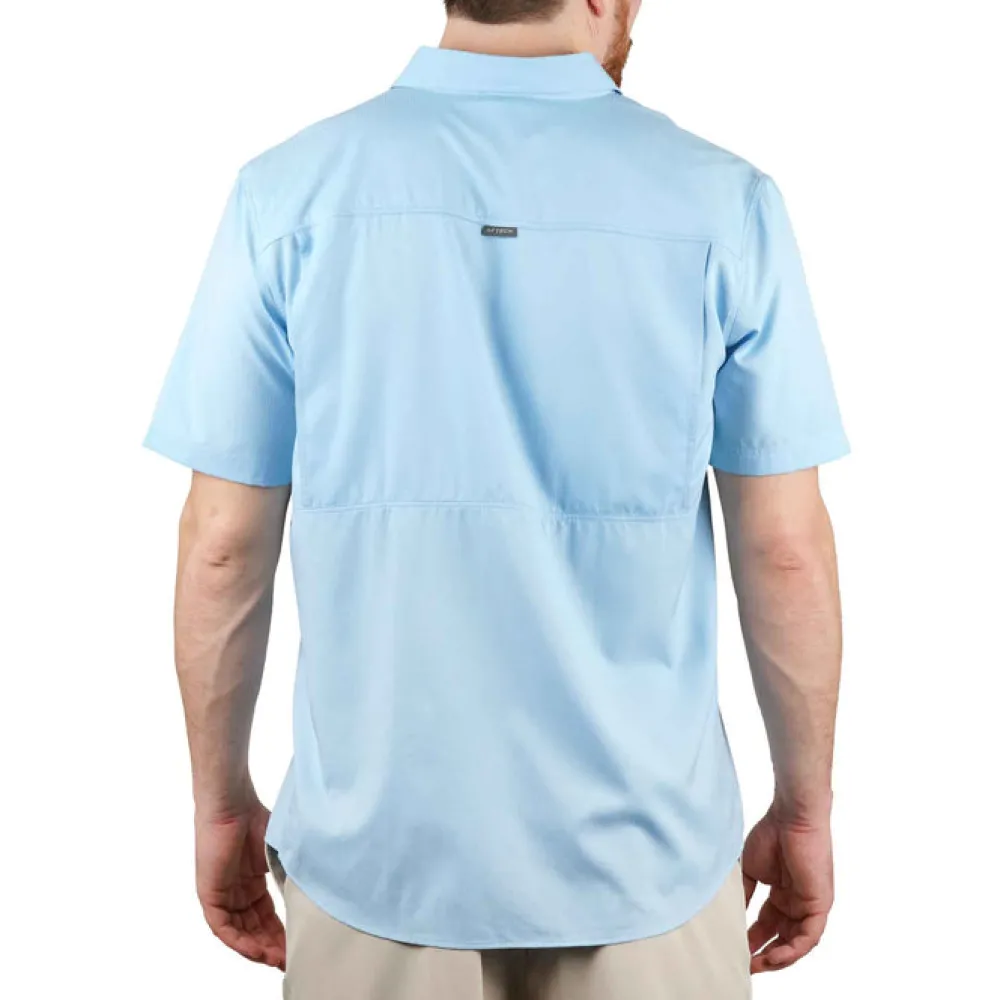 Shirts-AFTCO Palomar Short Sleeve Vented Fishing Shirt for Men
