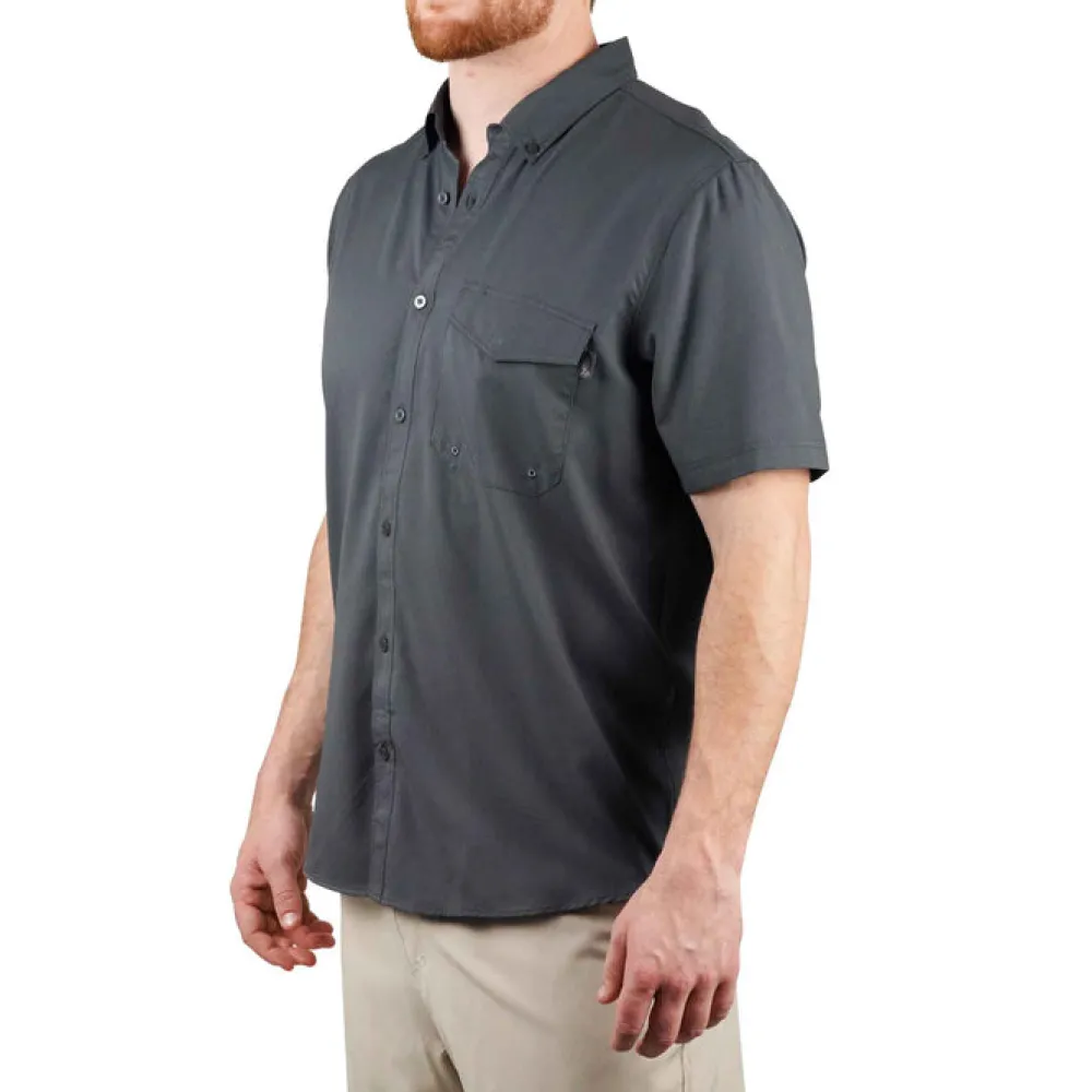 Shirts-AFTCO Palomar Short Sleeve Vented Fishing Shirt for Men