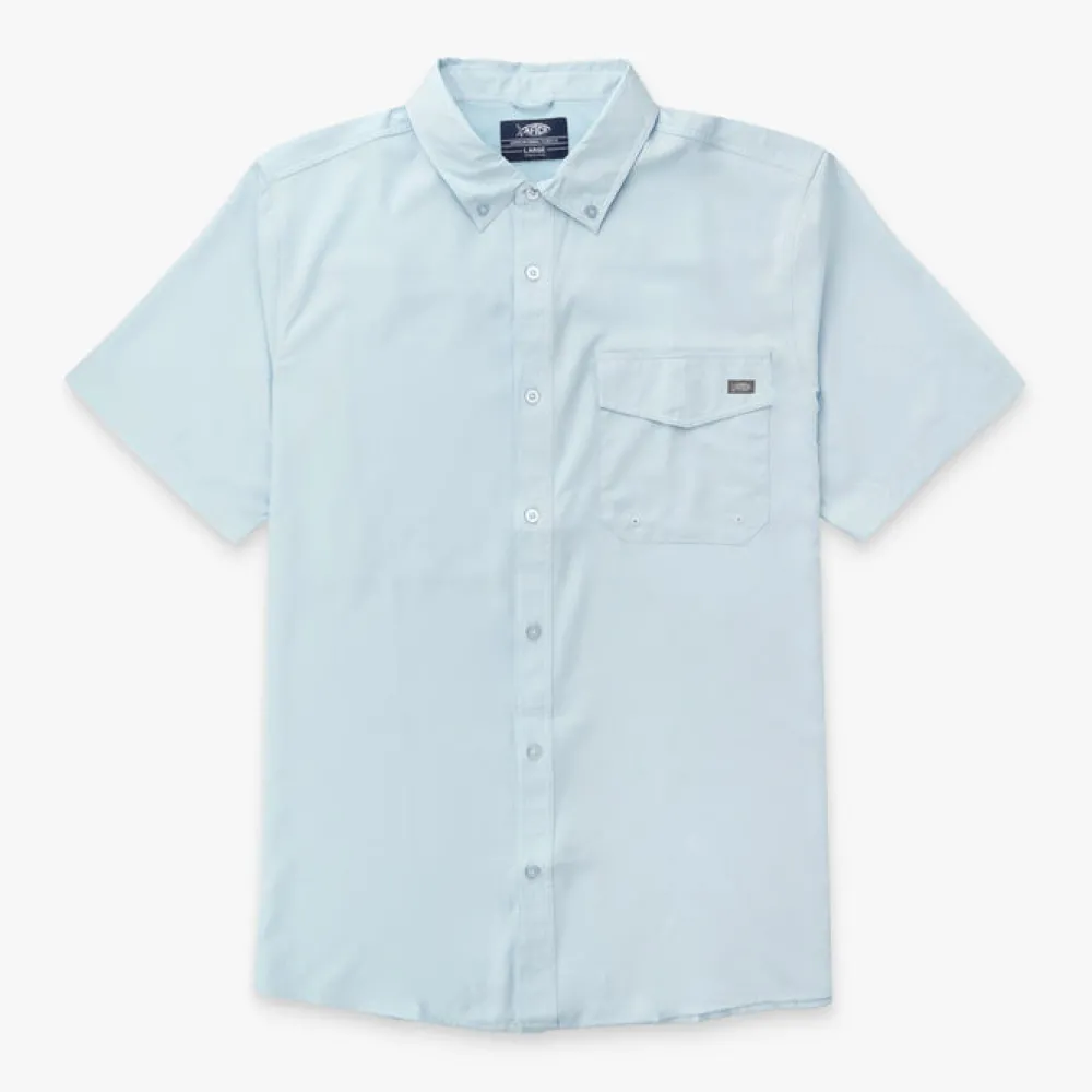 Shirts-AFTCO Palomar Short Sleeve Vented Fishing Shirt for Men