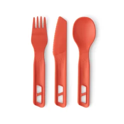 Cookware-Sea To Summit Passage Cutlery Set Spicy Orange