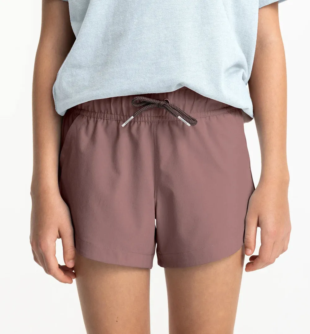 Bottoms-Free Fly Apparel Pull-On Breeze Short for Girls