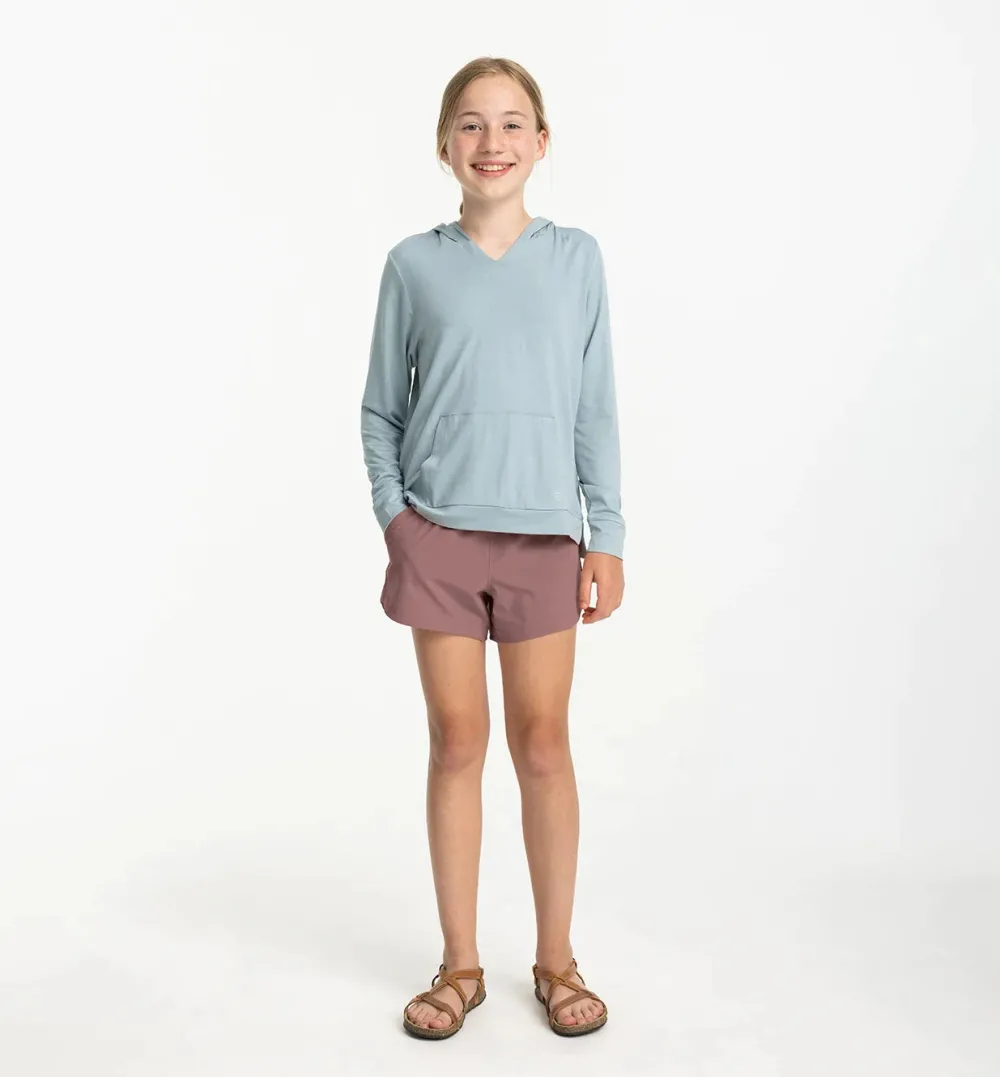 Bottoms-Free Fly Apparel Pull-On Breeze Short for Girls