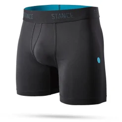 Baselayers & Underwear-Stance Purer 6in Boxer Briefs with Wholester for Men (SALE) Black