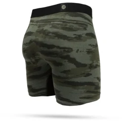 Baselayers & Underwear-Stance Ramp Camo Butter Blend Boxer Brief for Men Ramp Camo- Army Green