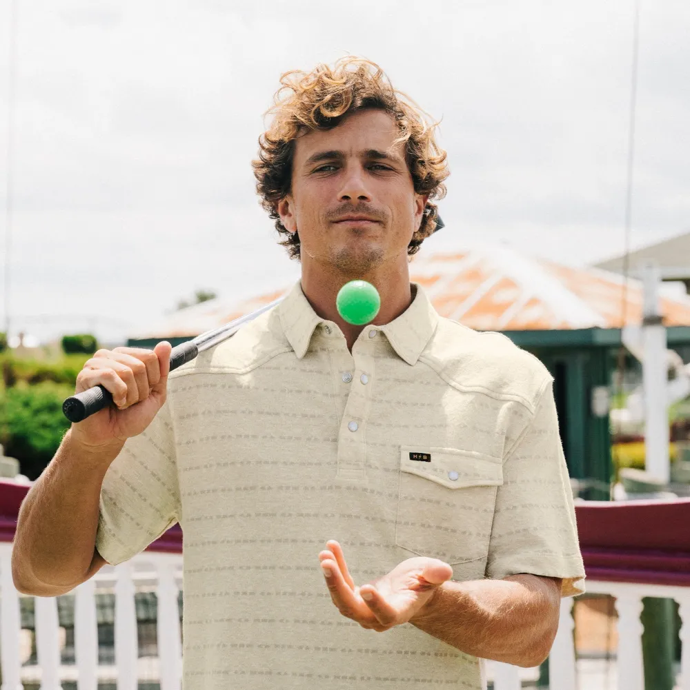 Shirts-Half-Moon Outfitters Ranchero Jacquard Polo for Men (SALE)