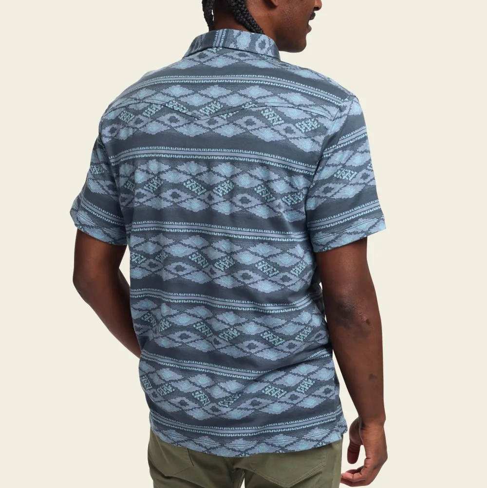 Shirts-Half-Moon Outfitters Ranchero Jacquard Polo for Men (SALE)