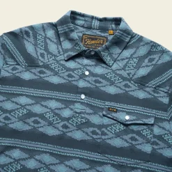 Shirts-Half-Moon Outfitters Ranchero Jacquard Polo for Men (SALE)