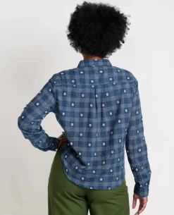 Shirts-Toadu0026Co Re-Form Flannel Boxy Shirt for Women