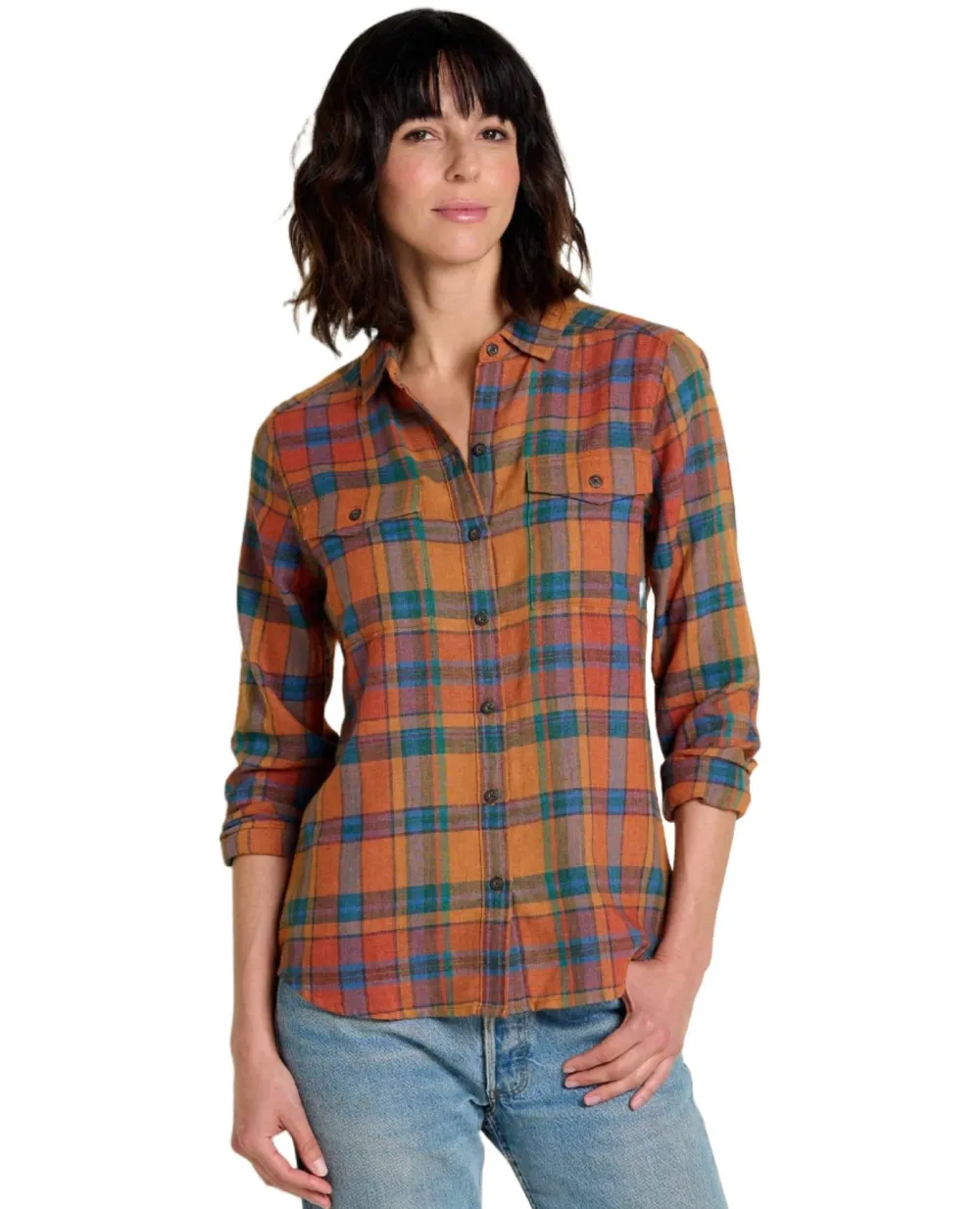 Shirts-Toadu0026Co Re-Form Flannel Shirt for Women (SALE)