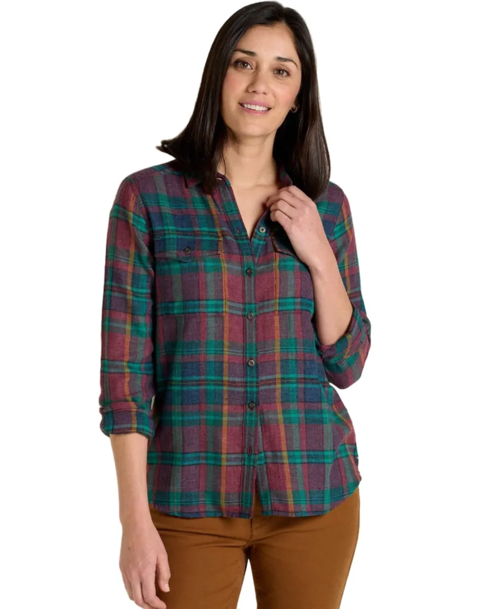 Shirts-Toadu0026Co Re-Form Flannel Shirt for Women (SALE)