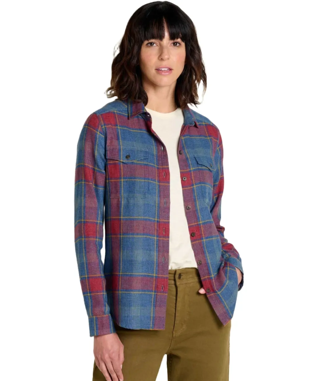 Shirts-Toadu0026Co Re-Form Flannel Shirt for Women (SALE)