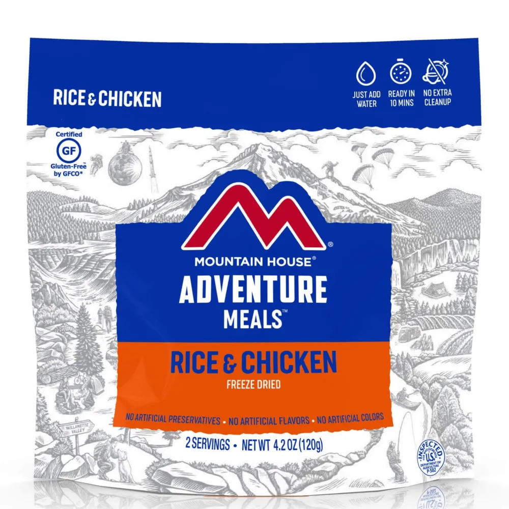 Food-Mountain House Rice & Chicken One Color