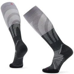 Socks-Smartwool Run Targeted Cushion Compression Over the Calf Socks for Men