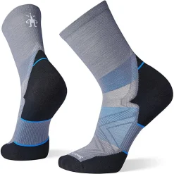 Socks-Smartwool Run Targeted Cushion Mid Crew Socks for Men