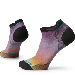 Socks-Smartwool Run Zero Cushion Ombre Print Low Ankle Socks for Women