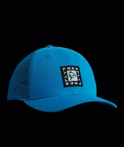 Head & Neckwear-Free Fly Apparel Sabalo Trucker Hat for Youth Legion Blue