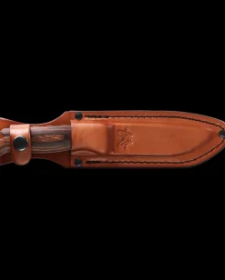 Survival-Benchmade Saddle Mountain Skinner Stabilized Wood