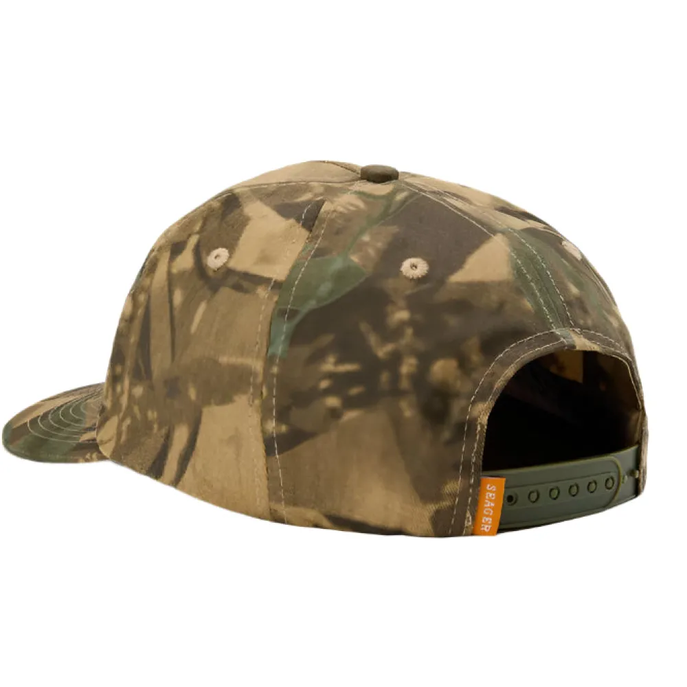 Head & Neckwear-Seager X Waylon Jennings Eagle Snapback Camo