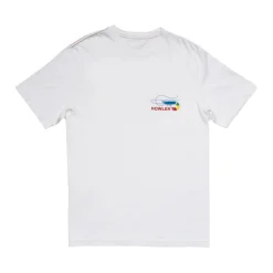 T-Shirts-Howler Brothers Skrimp Cotton T-Shirt for Men Vintage White